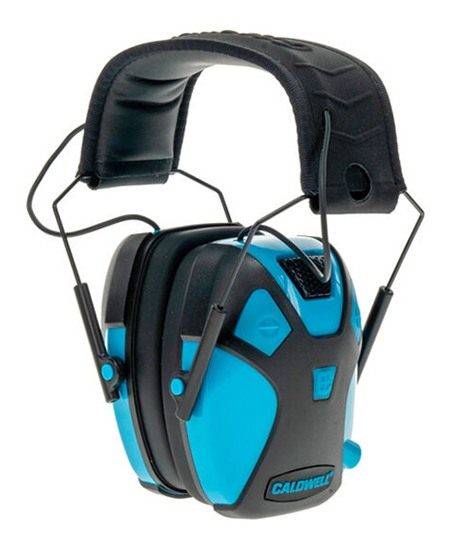 Caldwell Small E-Max Pro Earmuffs - Neon Blue 23nB NRR