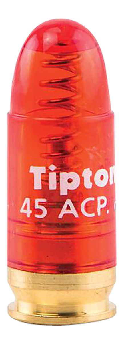 Tipton 146331 Snap Caps Pistol 45ACP Brass/Plastic 5pk