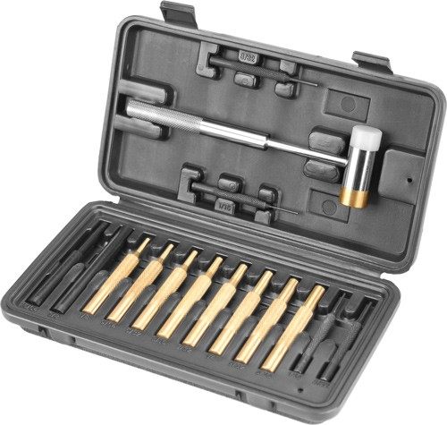 Wheeler Hammer AND Punch SET 8 Brass 5 Steel 1 view 2
