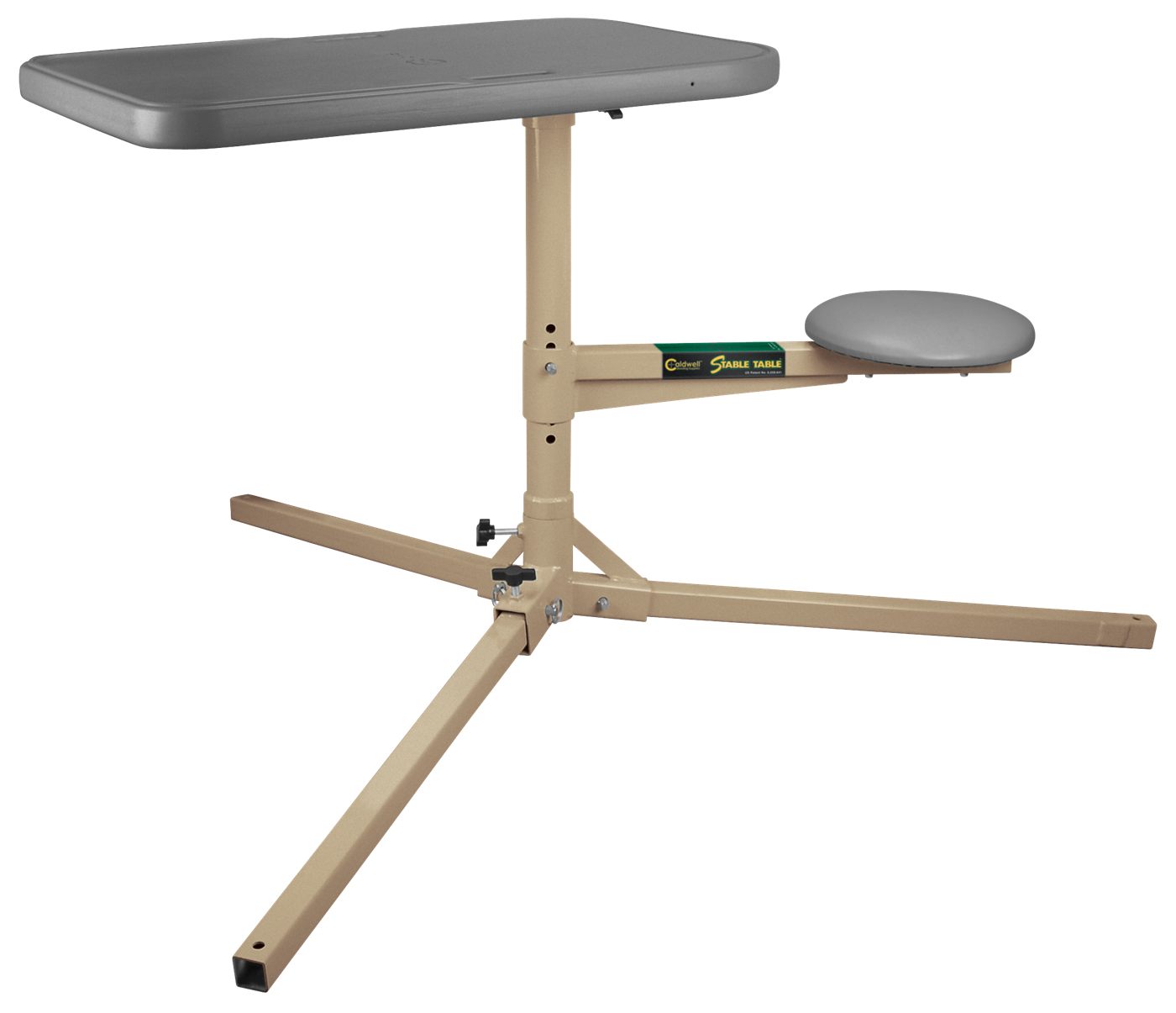 Caldwell 252552 Stable Table Steel/Plastic 23in W x 34in L