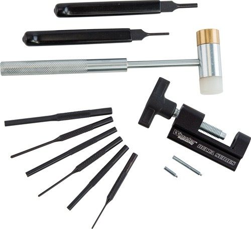Wheeler 952636 AR15 Hammer Roll Pin Punch Set Black Steel Platform Firearm view 3