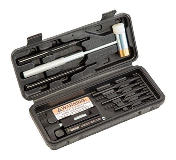 Wheeler 952636 AR15 Hammer Roll Pin Punch Set Black Steel Platform Firearm view 4