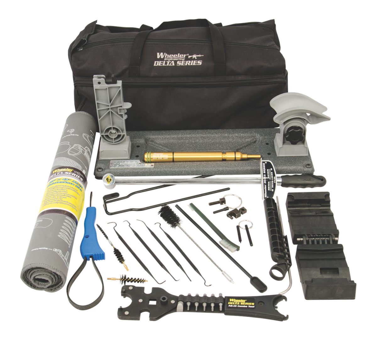 Wheeler 156555 Armorer's Professional Kit Black Multiple Rifle AR15/M16 19