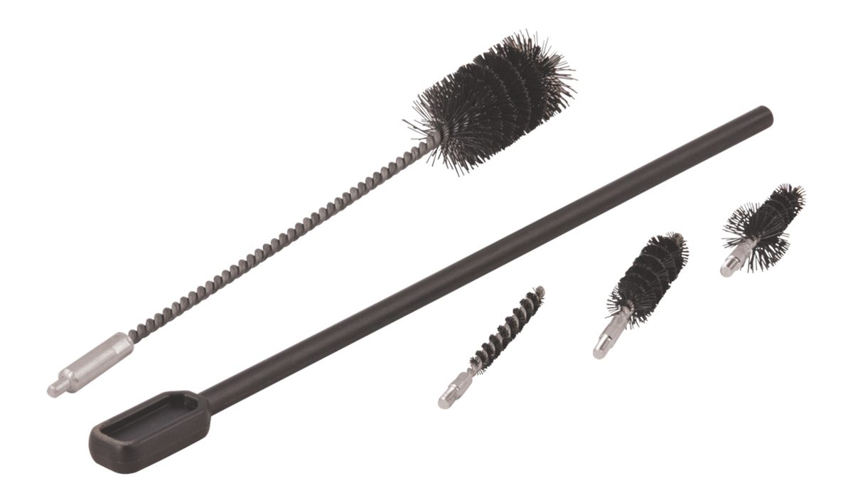 Wheeler 156715 AR-15 Brush Set 5.56mm Brass Nylon Bristles