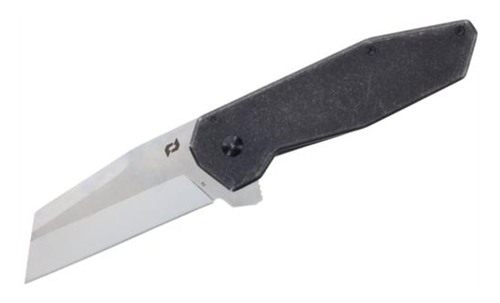 Schrade 1136251 Slyte 3in Folding Plain Satin D2 Steel Blade 4.50in Dark St view 2