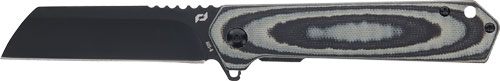 Schrade Knife Lateral Folder 3.25in AUS-10 Black/Grey LAM