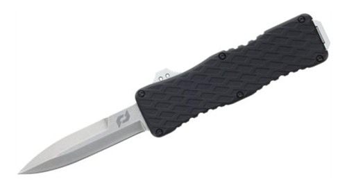 Schrade 1135967 Uproar D/A OTF Bayonet Plain Satin D2 Steel Blade 4.25in Al view 2