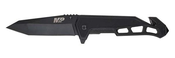 S W M P Accessories Smith Wesson Border Guard Knife 4in Blade Black view 2
