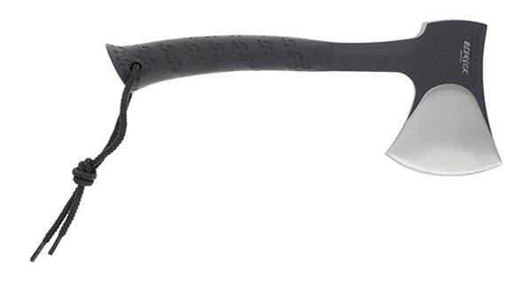 Schrade Bedrock Camp AXE 3.5in Blade 11.75in Rubberized Handle W/Sheath Han