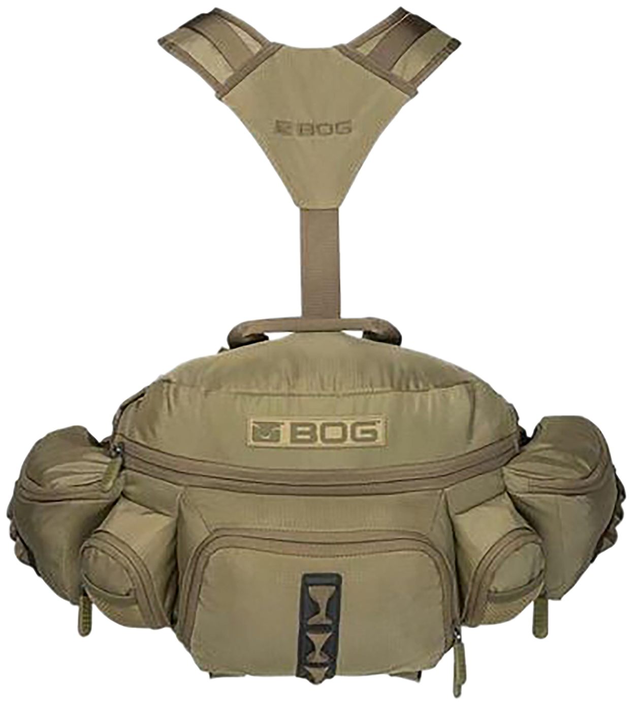 Bog-Pod 1159190 Ultimatum Hunting Fanny Pack OD Green Nylon 1000 cu.in Volu