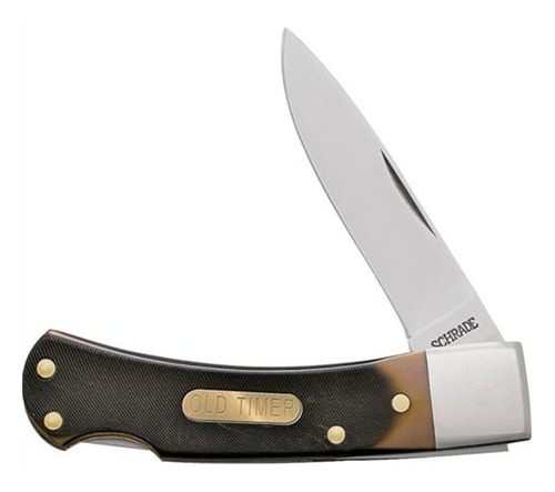OLD Timer 3OT 3in Bearhead Lockback Knife Sawcut Handle Hangable BOX