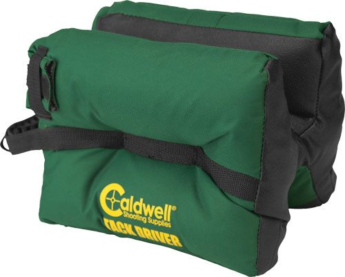 Caldwell 569230 Tack Driver Prefilled Green Nylon Front and Rear Bag view 2