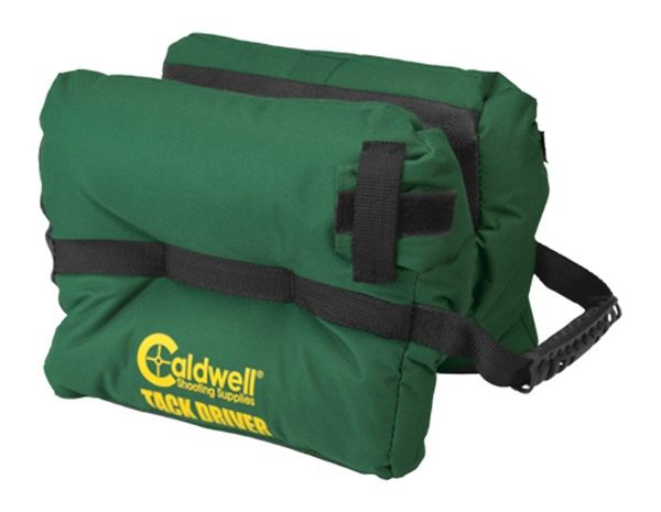 Caldwell 569230 Tack Driver Prefilled Green Nylon Front and Rear Bag view 3