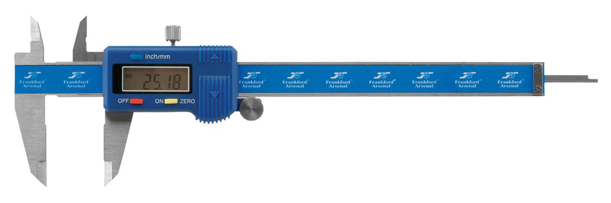 Frankford Arsenal 672060 Electronic Caliper Blue Multi-Caliber Stainless St