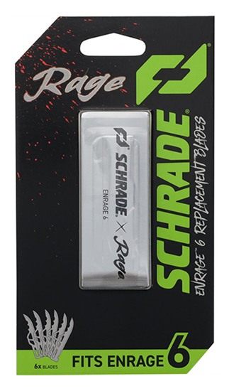 Schrade Enrage 6 Replacement Blades 6 Pack 2.2in