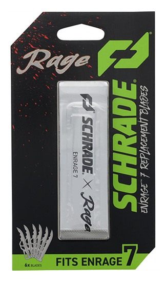 Schrade Enrage 7 Replacement Blades 6 Pack 2.6in view 2