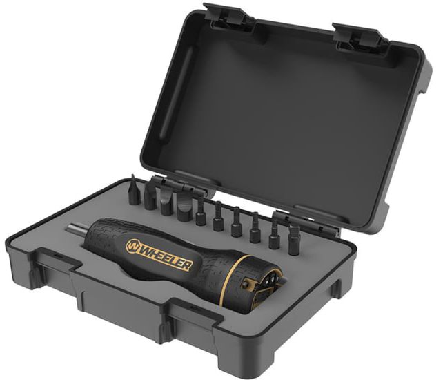 Wheeler Fat Wrench Screw Driver Set With Built IN Torque 10 Bits view 2