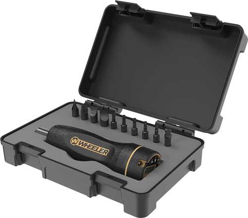 Wheeler 4001001 F.A.T. Digital Wrench Black/Yellow Universal Firearm 12 Pie