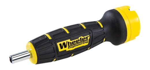 Wheeler 4001001 F.A.T. Digital Wrench Black/Yellow Universal Firearm 12 Pie view 3
