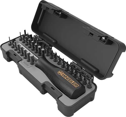 Wheeler 4001005 SpaceSaver Screwdriver Set Black 36 Pieces view 2