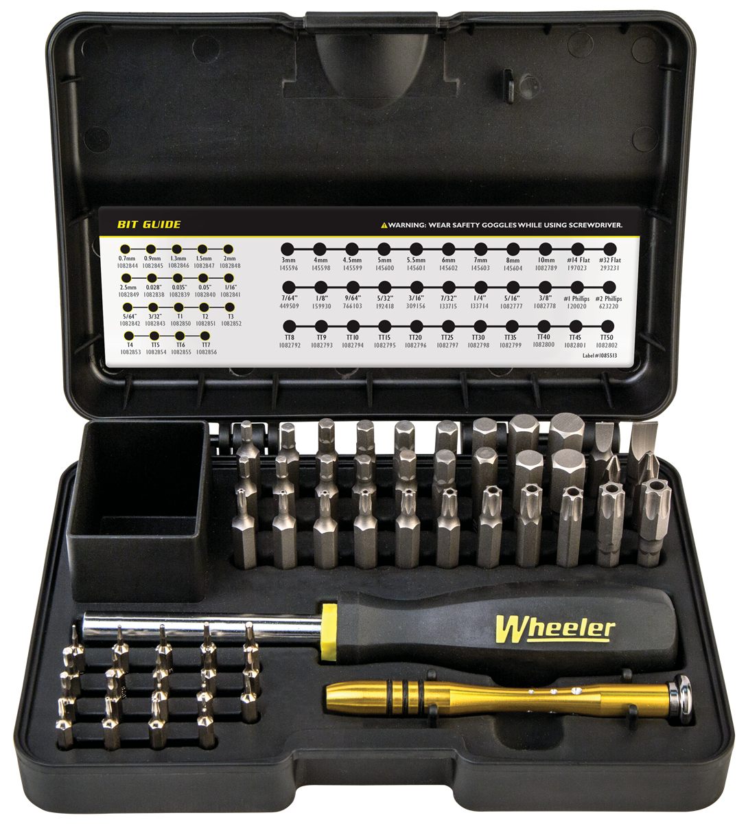 Wheeler 4001007 Hex-Torx Screwdriver Set 65 Pieces