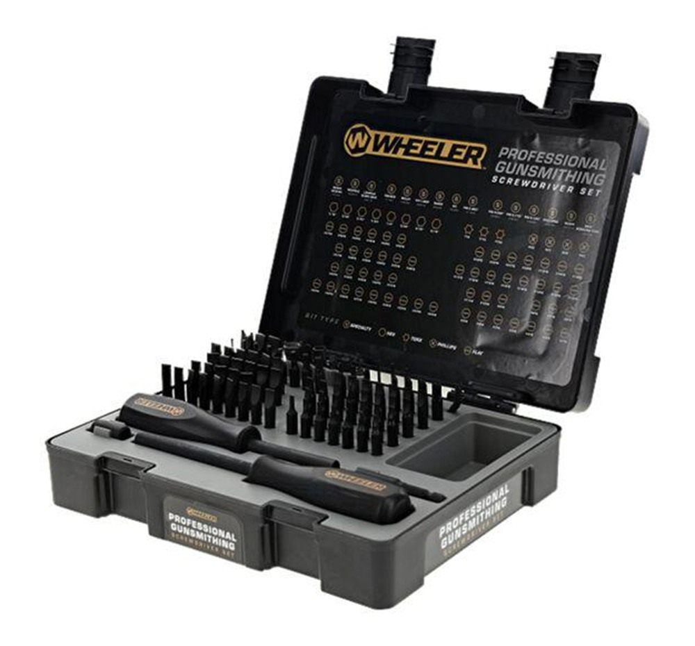Wheeler 4001008 Pro Gunsmithing Screwdriver Set Black 89 Pieces view 2