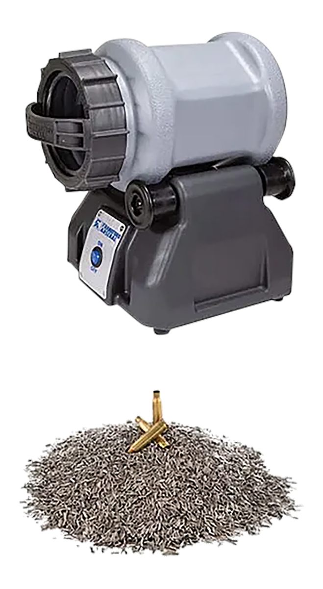 Frankford Arsenal 1199453 Rotary Tumbler Lite Pro Kit Grey/Blue Stainless S