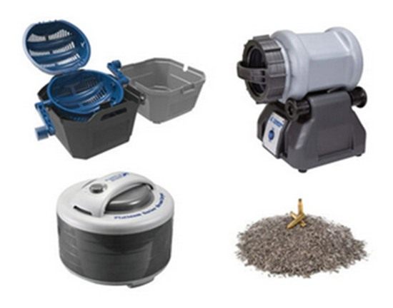 Frankford Arsenal 1199453 Rotary Tumbler Lite Pro Kit Grey/Blue Stainless S view 3