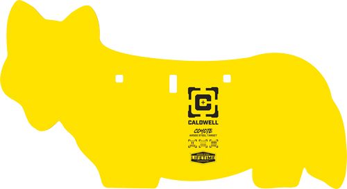Caldwell AR500 Coyote Target 3/8in Steel Yellow