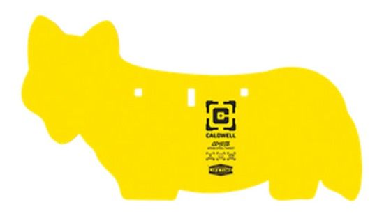 Caldwell AR500 Coyote Target 3/8in Steel Yellow view 2