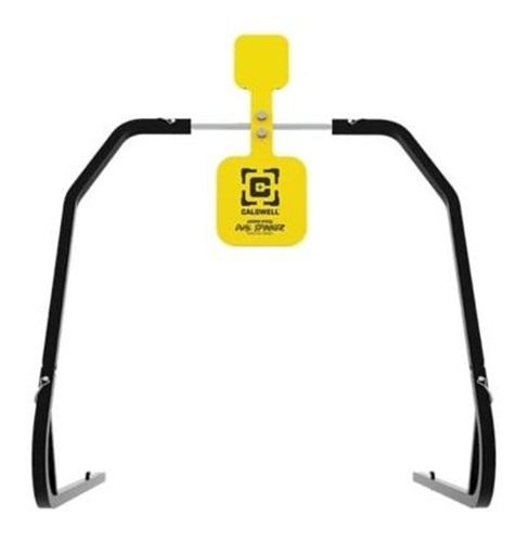 Caldwell 1196226 Daul Spinner Yellow AR500 Steel 3/8in Thick Standing Targe view 2