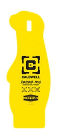 Caldwell AR500 Prarie DOG Trgt 3/8in Steel Yellow