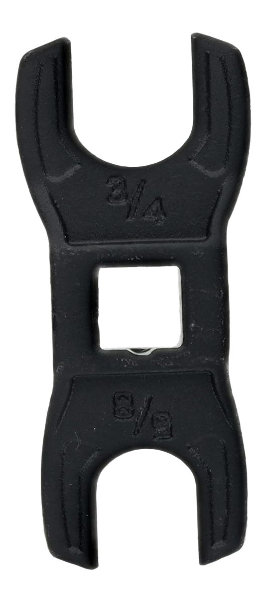 Wheeler 1199465 Muzzle Device Buffer Tube Crowfoot Wrench Black Steel