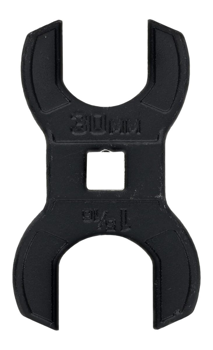 Wheeler 1199467 Barrel Nut Crowfoot Wrench Black Steel