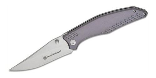 Smith Wesson Black Ops Folding Knife 3-1/2in Clip Point Blade Slate Grey