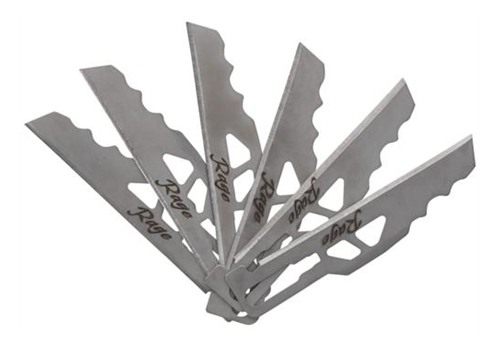 Schrade Enrage 6 Replacement Blades Utility Combo 6/ct