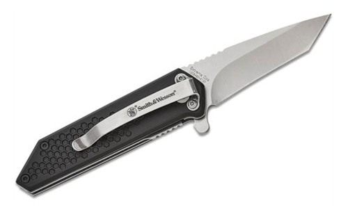 Smith Wesson Extreme Ops Spring Assist Folding Knife 2-1/2in Tanto Blade Bl
