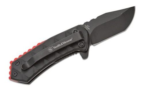 Smith Wesson 24/7 Spring Assisted Folding Knife 1-9/10in Clip Point Blade B view 2