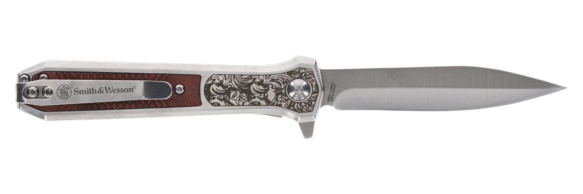 S W M P Accessories Smith Wesson Knives 1205011 Unwavered 3.50in Folding Da