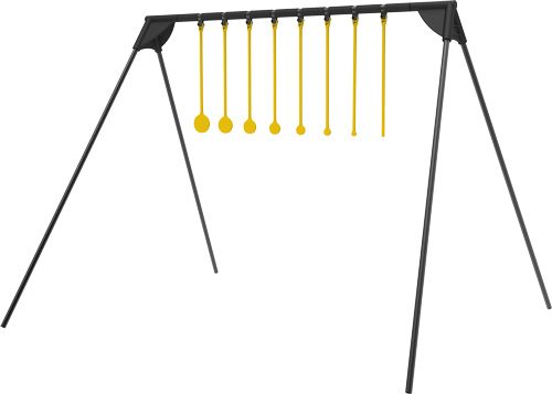 Caldwell 4002310 Challenge Target Rimfire KYL Black/Yellow AR500 Steel Stan view 3