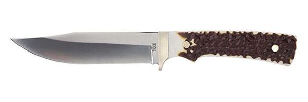 Uncle Henry Next Gen 190UH Fixed Knife 5-1/4in Clip Point Blade Staglon Cla view 2