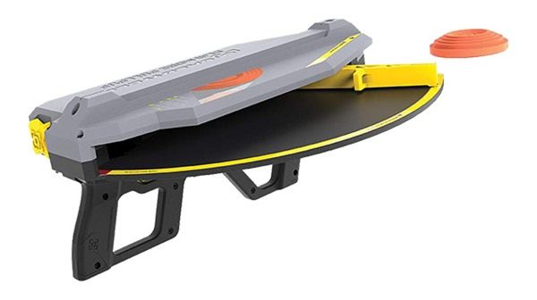 Caldwell 4002774 Claymore Pullpup Target Thrower Gray/Yellow view 2