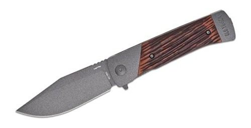 Old Timer Frontier Manual Folding Knife 3-1/2in Clip Point Blade Rosewood