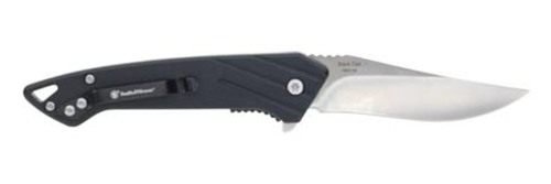 Smith & Wesson Black Ops Folding Knife 3" Recurve Blade Black Box