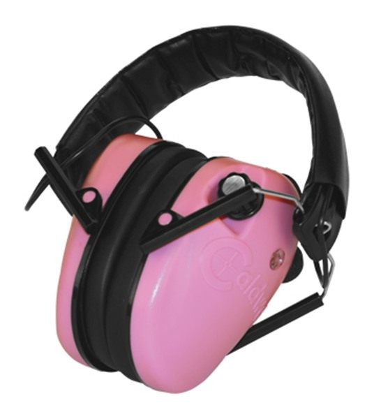 Caldwell 487111 E-Max Low-Profile Muff 23 dB Over the Head Pink/Black Adult view 2
