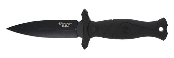 Smith Wesson HRT Fixed Blade Boot Knife 4in Black view 2