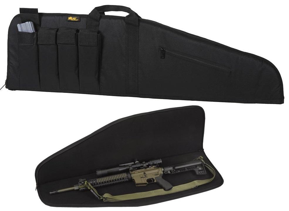 US PeaceKeeper P20040 MSR Case Water Resistant Black 600D Polyester w/ Brus