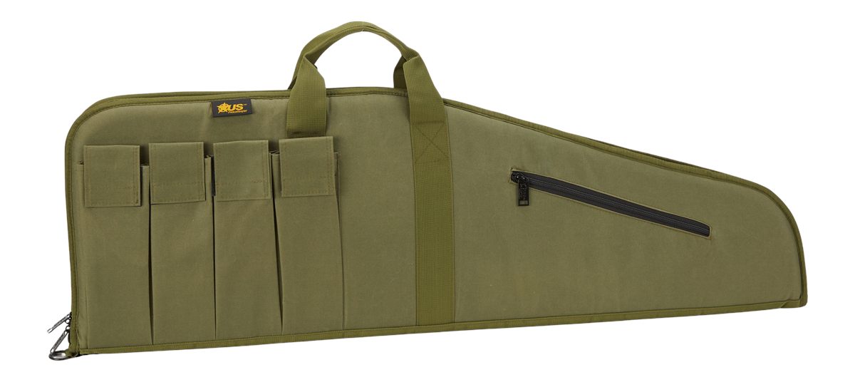 US PeaceKeeper 35in MSR Case BL 4 MAG Pouches 600 Denier Odgk