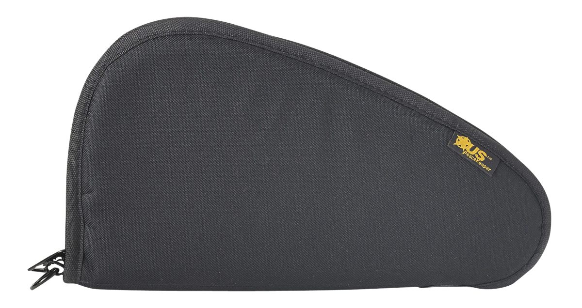US PeaceKeeper Products P21013 Pistol Case (Large),Black 13 x 7 x 1-Inch