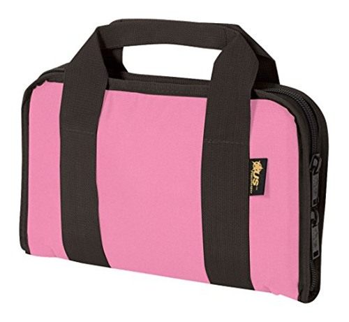 US PeaceKeeper Products P21123 Attache Gun Case (Pink), 13.5in x 8.25in view 2